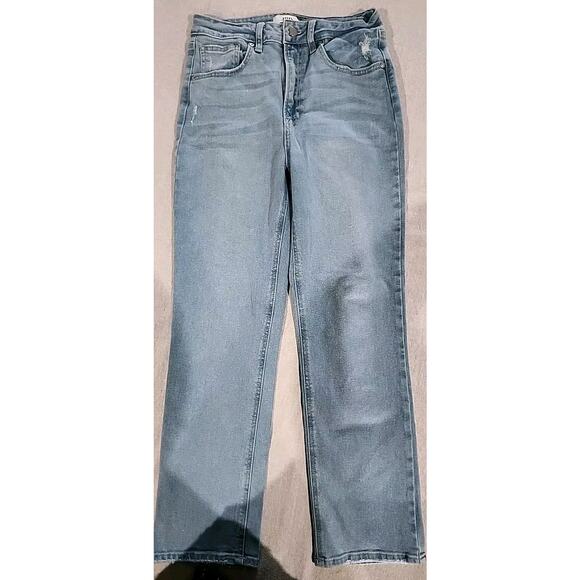 JBD "Just Black" Denim Jeans Women's Size 28 Light Blue - Picture 1 of 11
